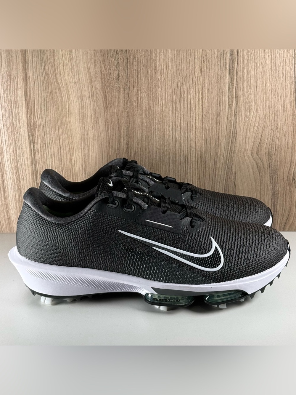 Nike Infinity Tour 2 Golf Shoes Black/White FD0218-002 Men’s Size 10.5 Wide